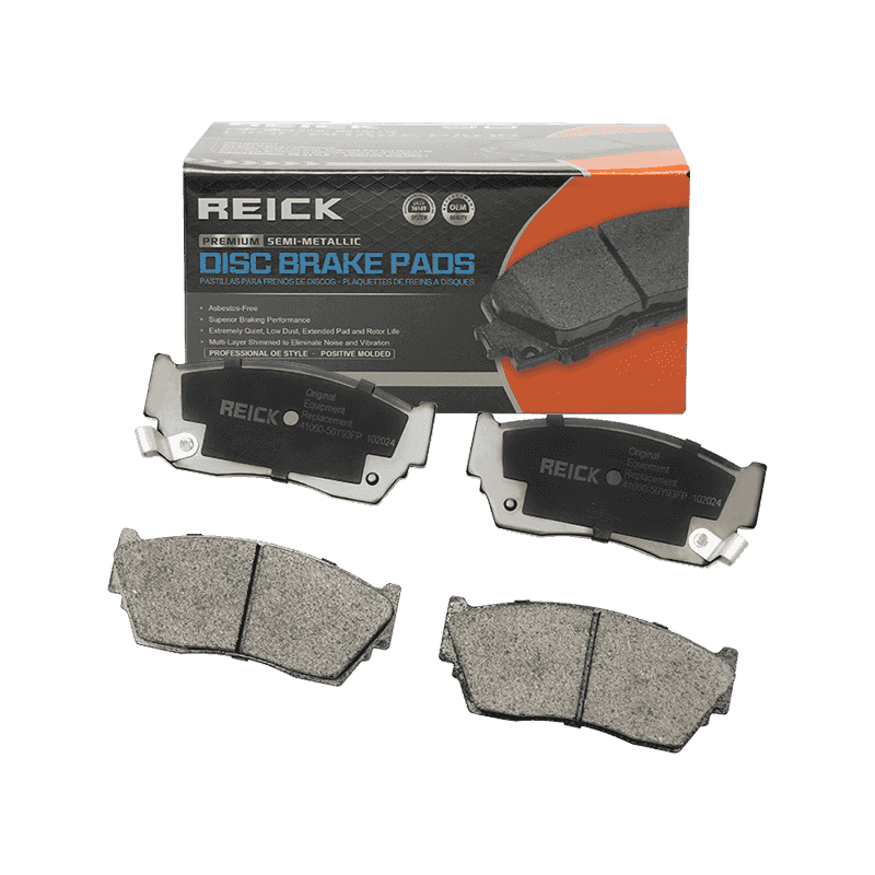 41060-50Y93 Pad rem cakram depan berlaku untuk Mazda Familia, Nissan Sunny dan Subaru Leone