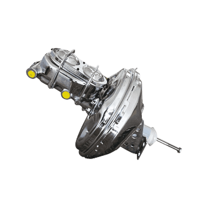 PB11003C Booster Rem dengan Silinder Master Rem, Chrome